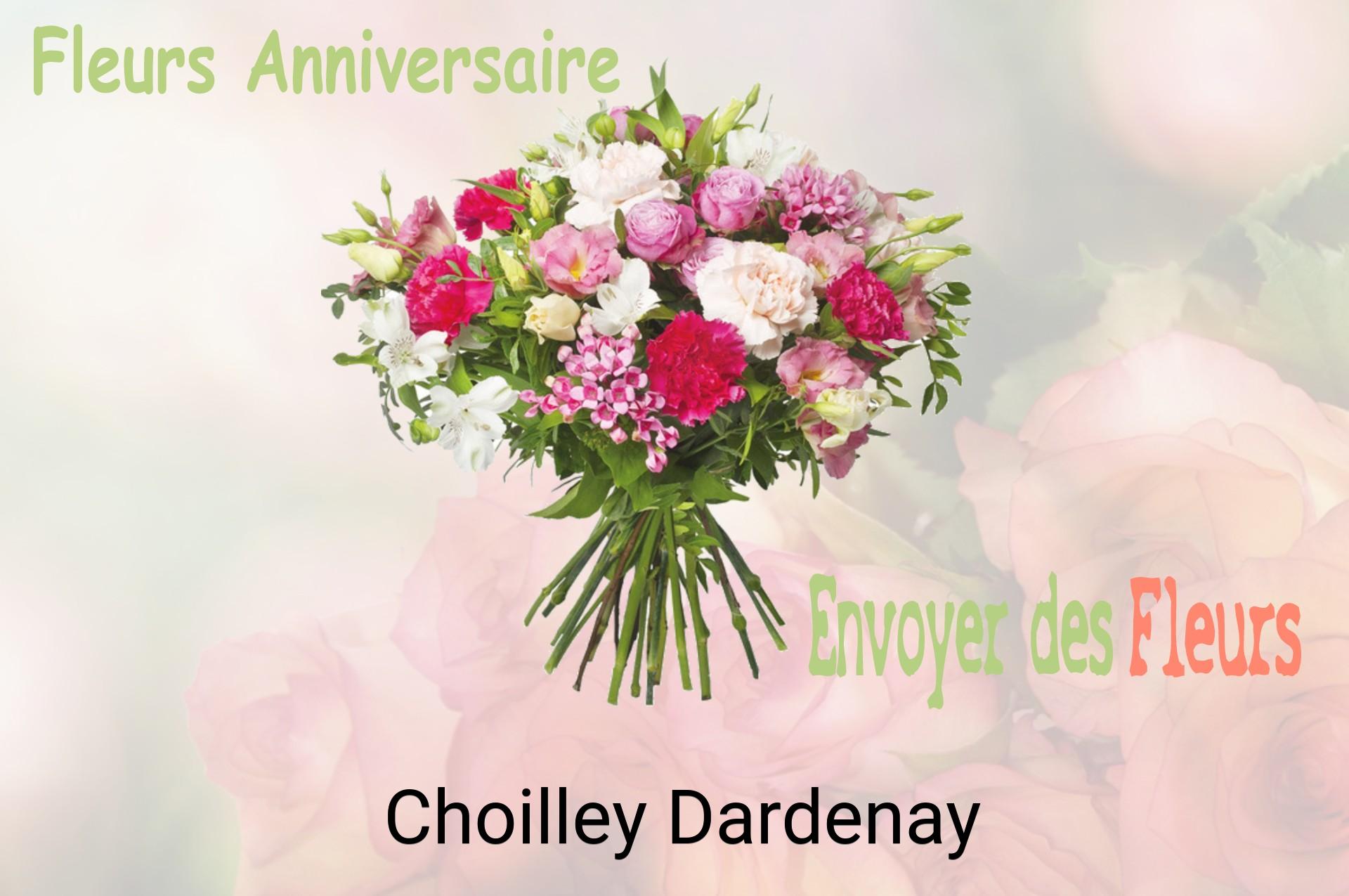 Bouquet de fleurs d’anniversaire livré à Choilley-Dardenay