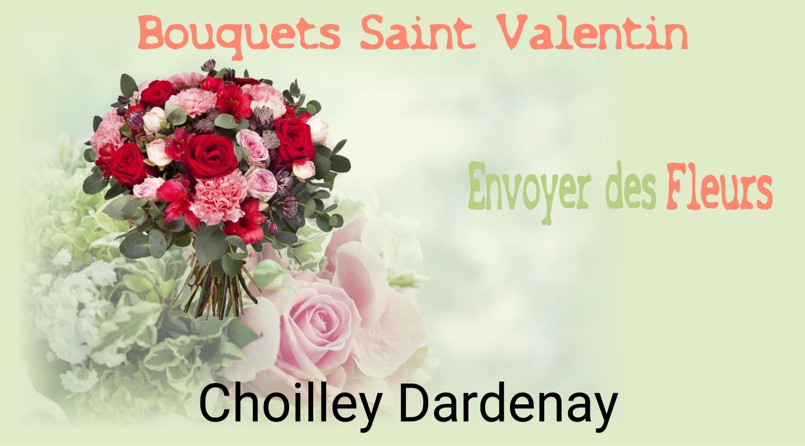 Roses de Saint-Valentin livrées à Choilley-Dardenay